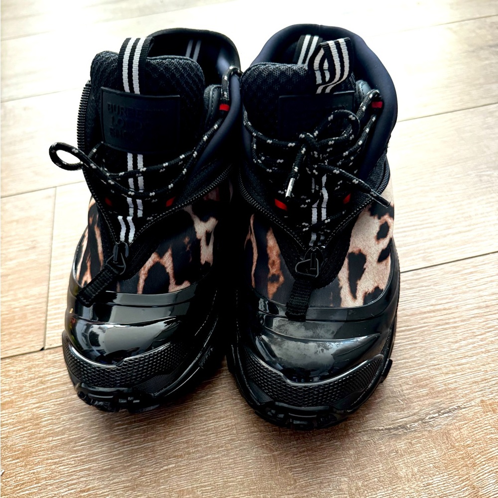 Burberry Low Top Sneakers in Animal Print